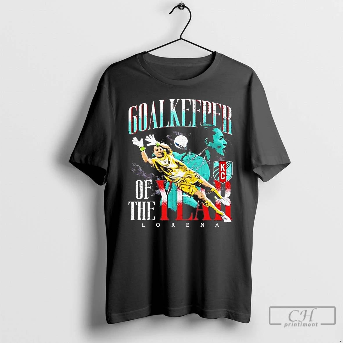 Premium Lorena Kansas Goalkeeper Of The Year T-Shirts, Hoodie, Sweatshirt | DripVista.com
