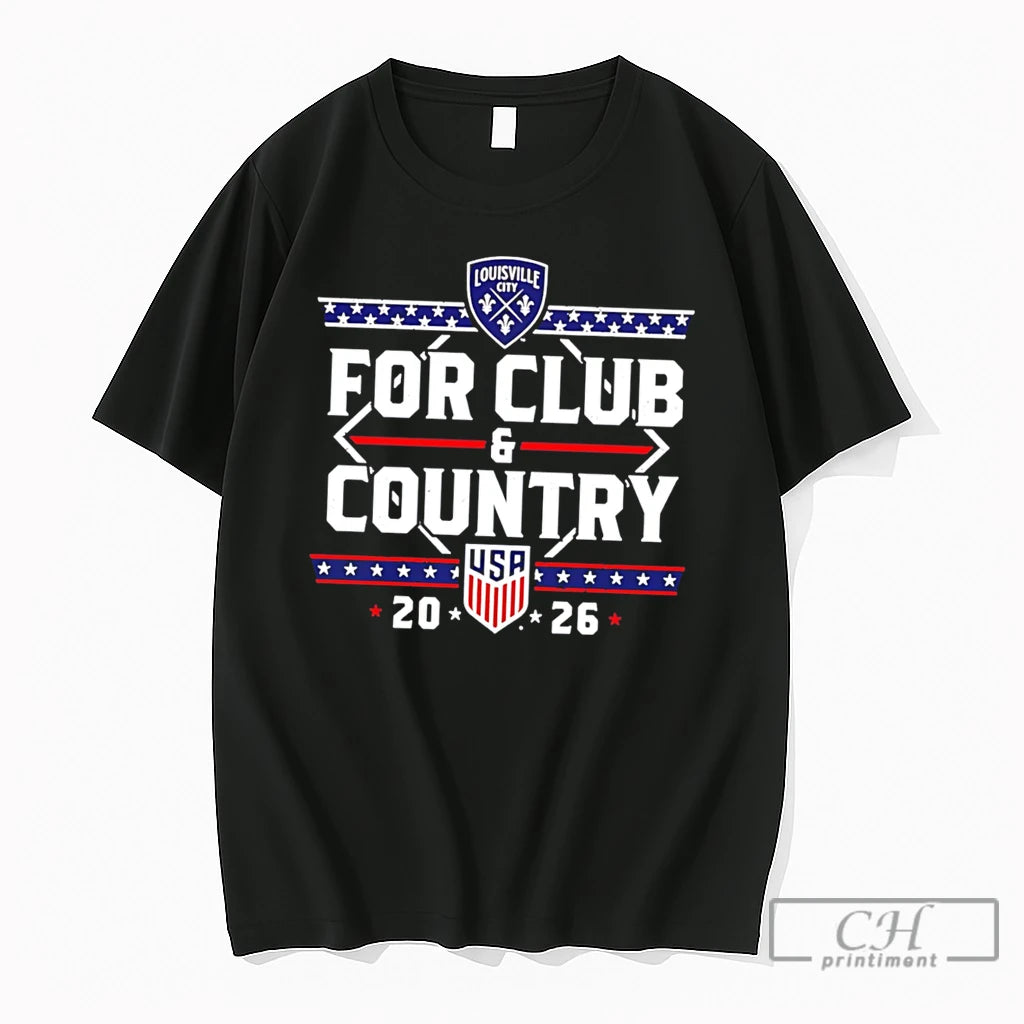 Premium Louisville City Fc Us Soccer For Club Country Tee