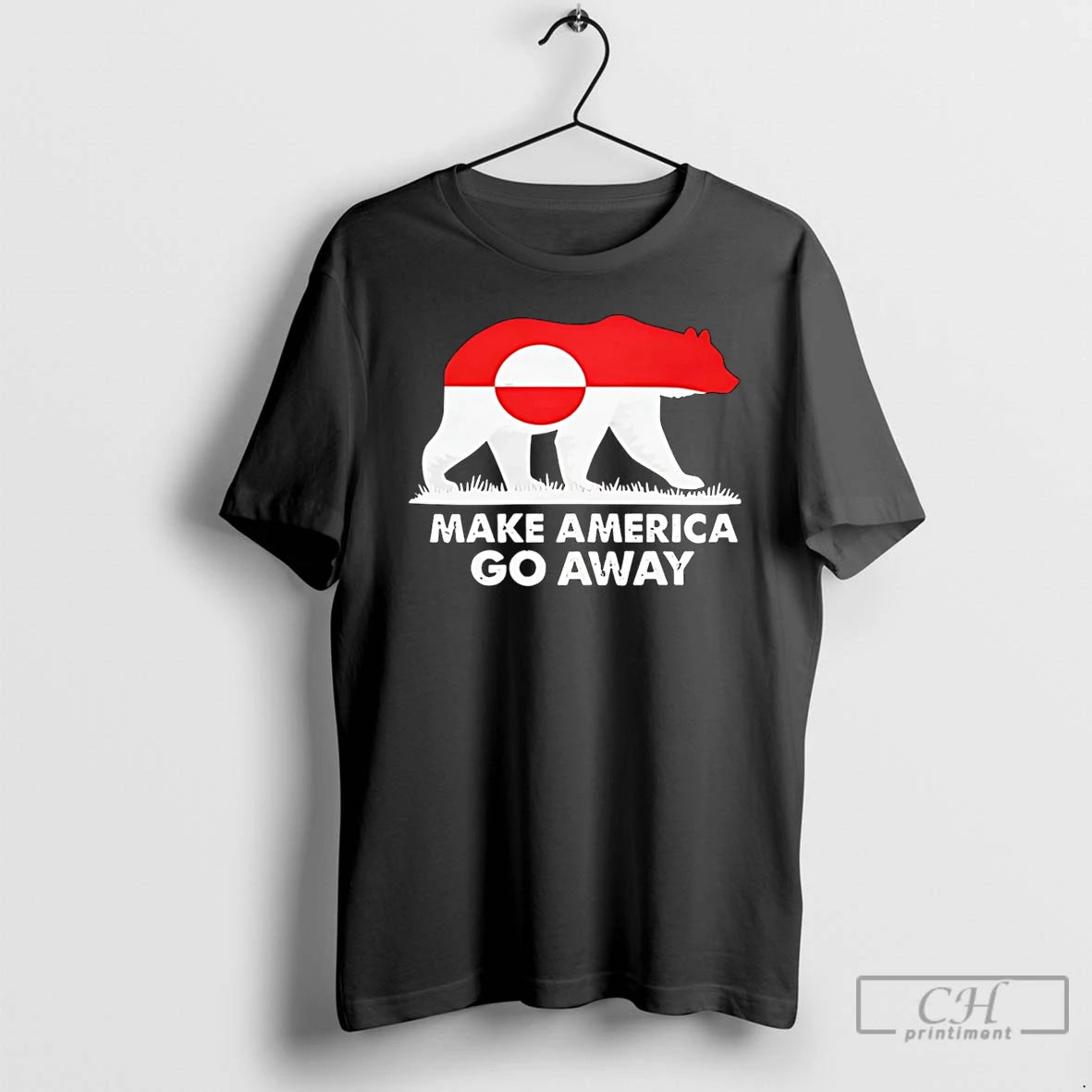Premium Make America Go Away Greenland T-Shirts, Hoodie, Sweatshirt | DripVista.com