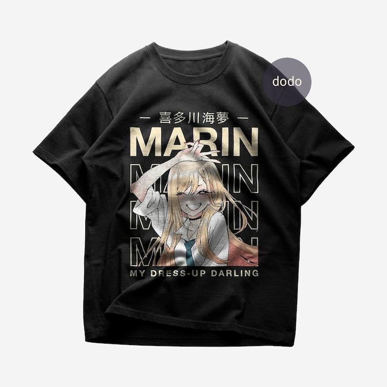 Premium Marin Kitagawa T-Shirt - My Dress Up Darling T-Shirt - Marin Kitagawa Anime T-Shirt