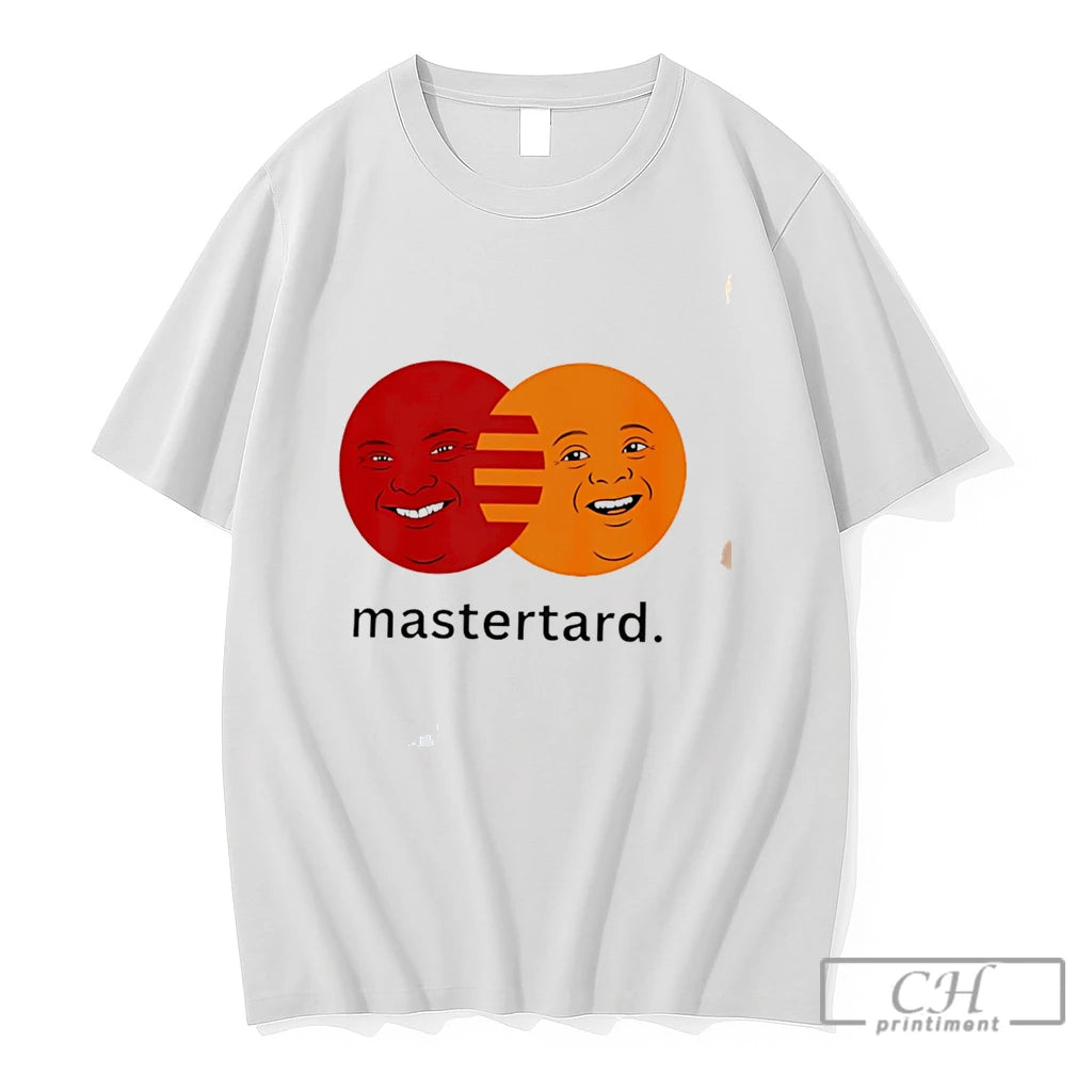 Premium Mastertard Mastercard Down Logo Meme Tee