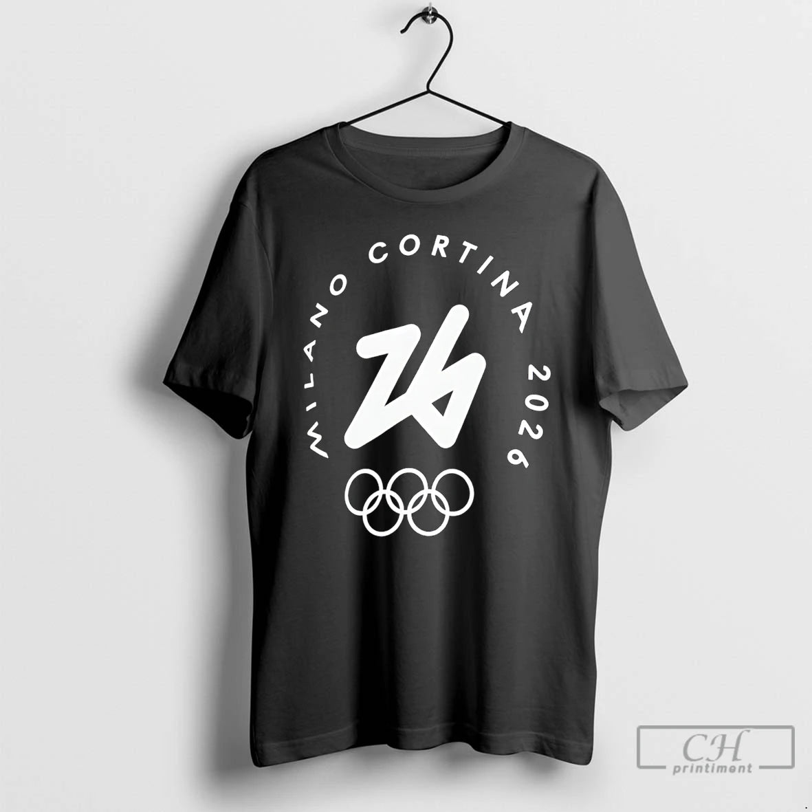 Premium Milano Cortina 2026 Olympics Large Logo T-Shirts, Hoodie, Sweatshirt | DripVista.com