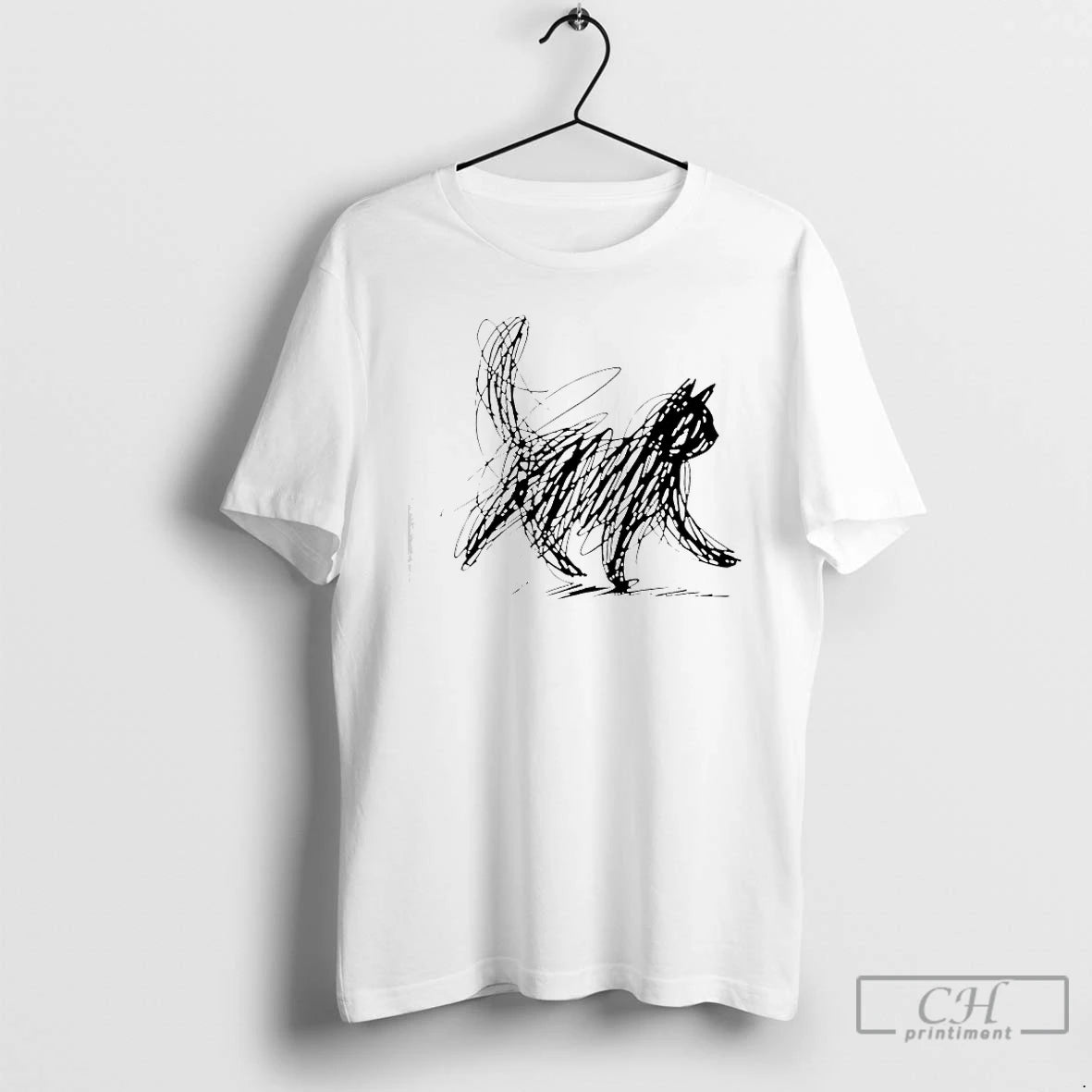 Premium Minimalist Cat T-Shirts, Hoodie, Sweatshirt | DripVista.com