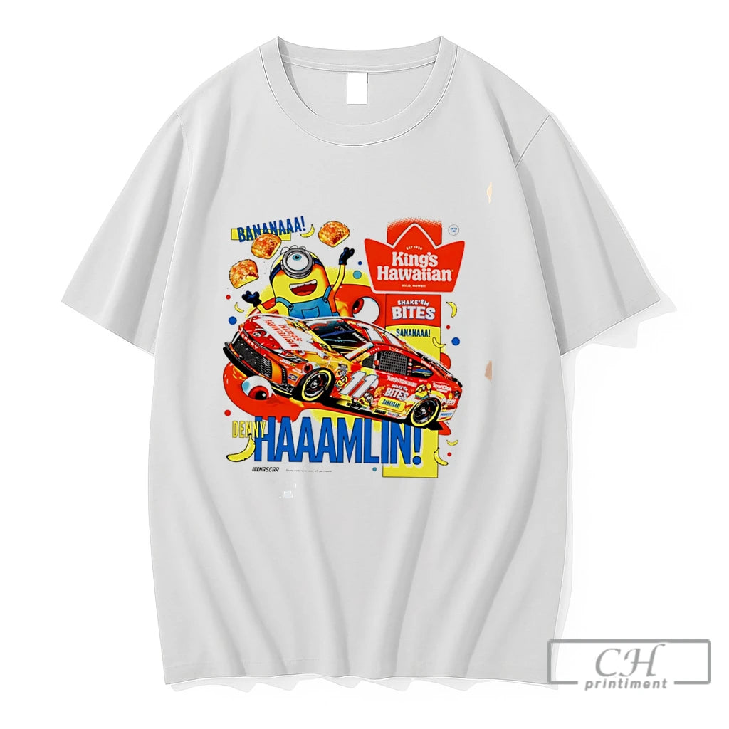 Premium Minion Kings Hawaiian Denny Hamlin Tee