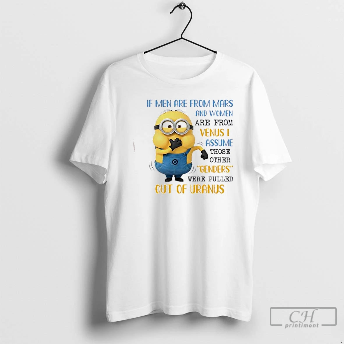 Premium Minions If Men Are From Mars And Women Are From Venus I Assume Those T-Shirts, Hoodie, Sweatshirt | DripVista.com