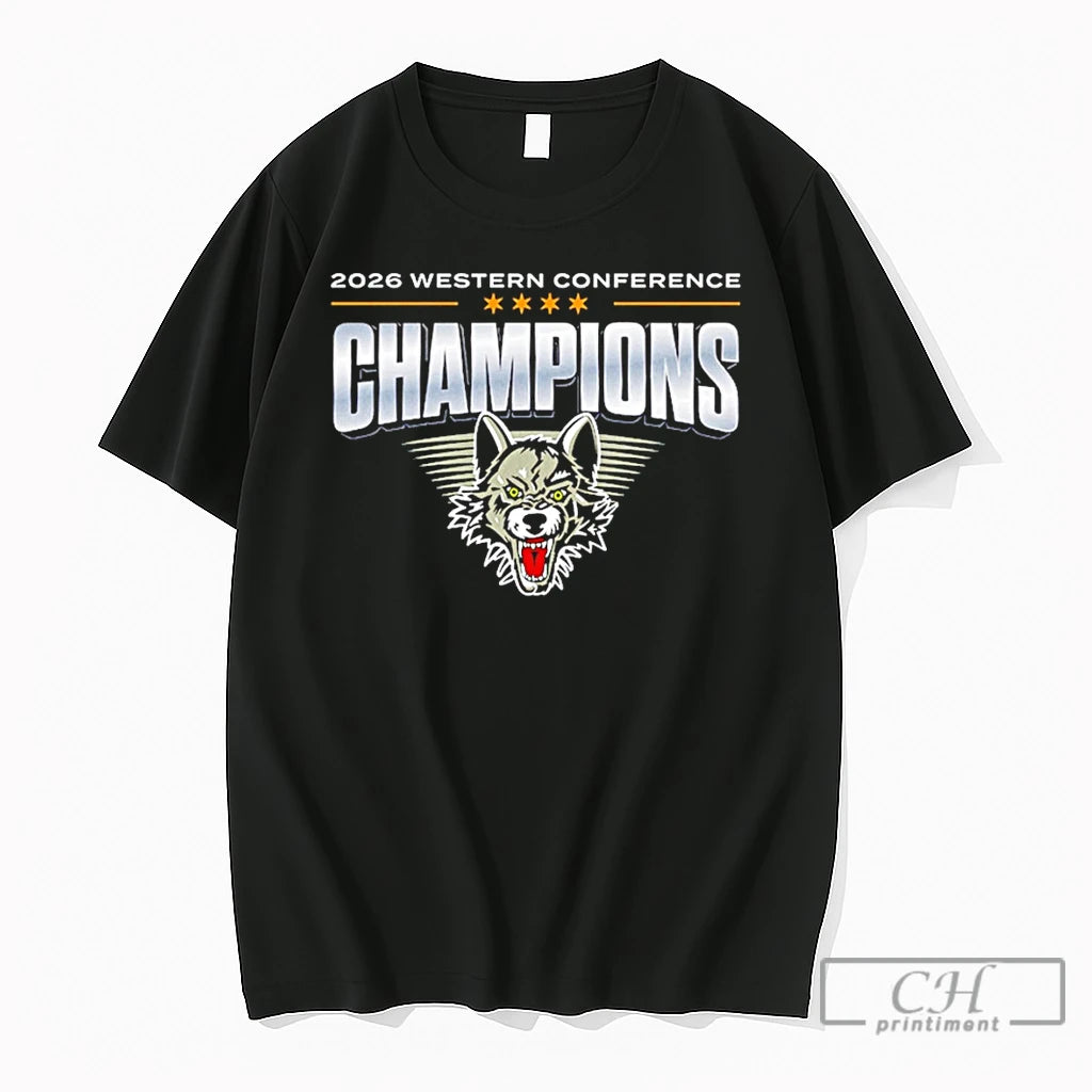 Premium Minnesota Timberwolves 2026 Western Conference Champions Wolf