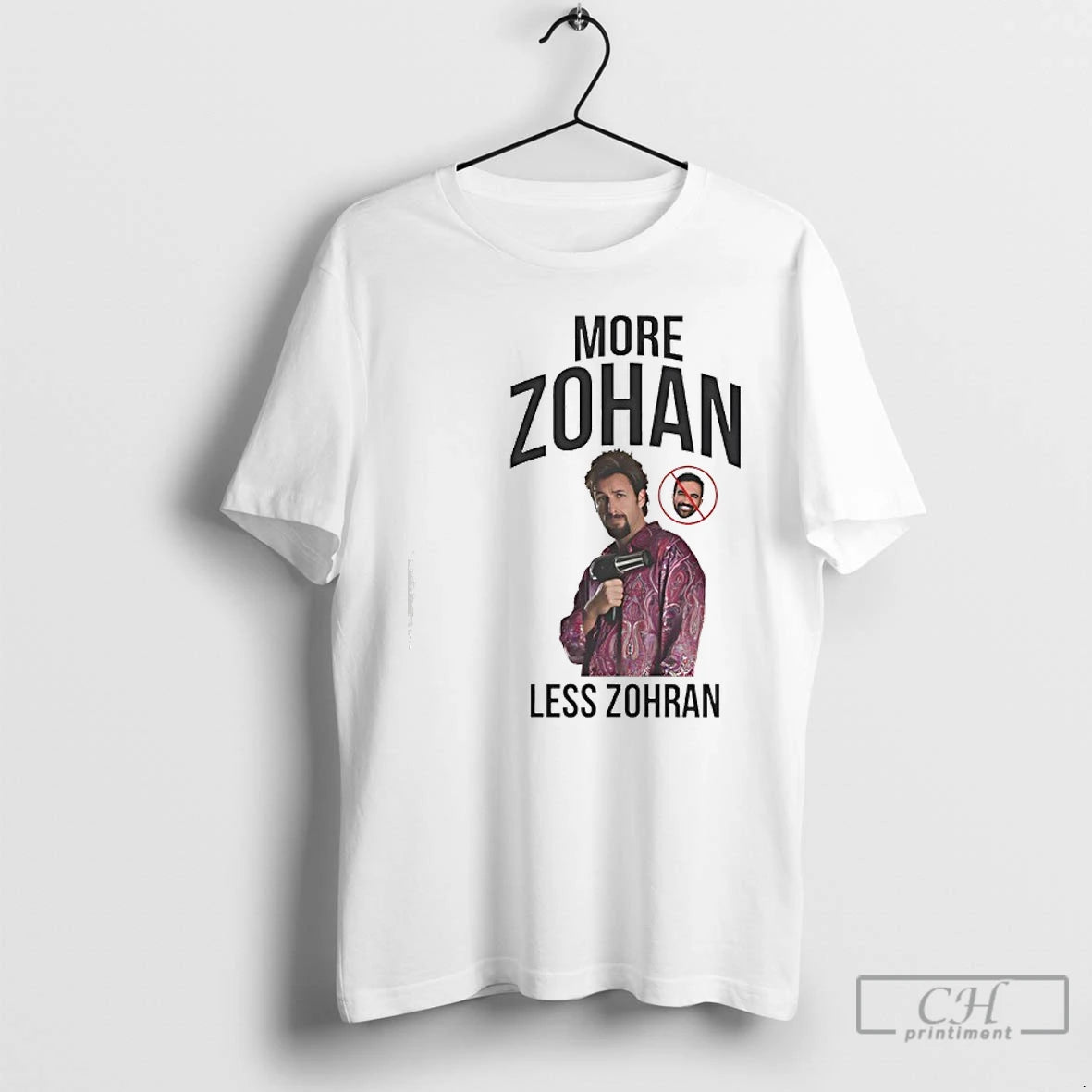 Premium More Zohan Less Zohran T-Shirts, Hoodie, Sweatshirt | DripVista.com