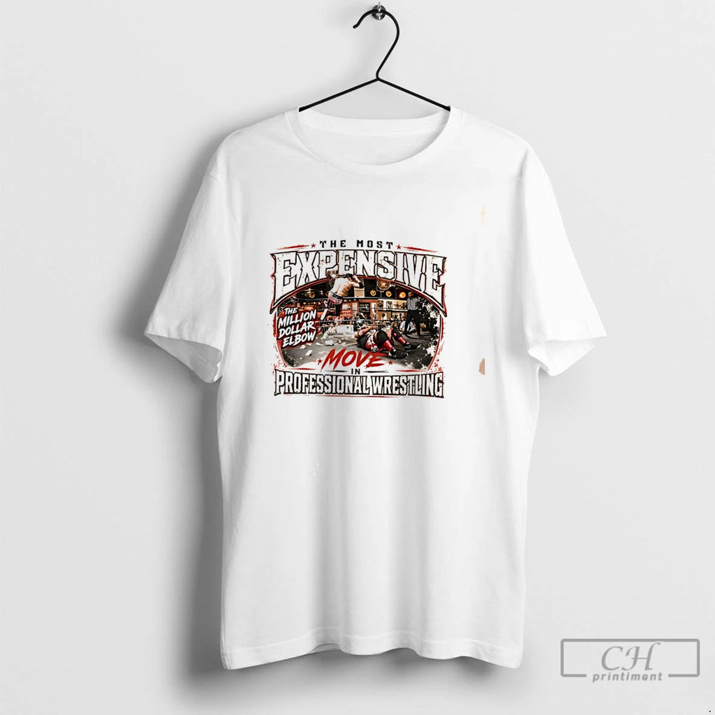 Premium Most Expensive Move In Professional Wrestling Retro Tee