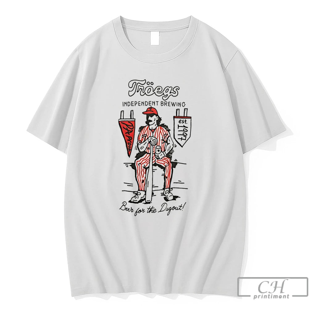 Premium Mr Keystone Philadelphia Phillies Troegs Independent Brewing Beer For The Dugout T Shirts Sweater