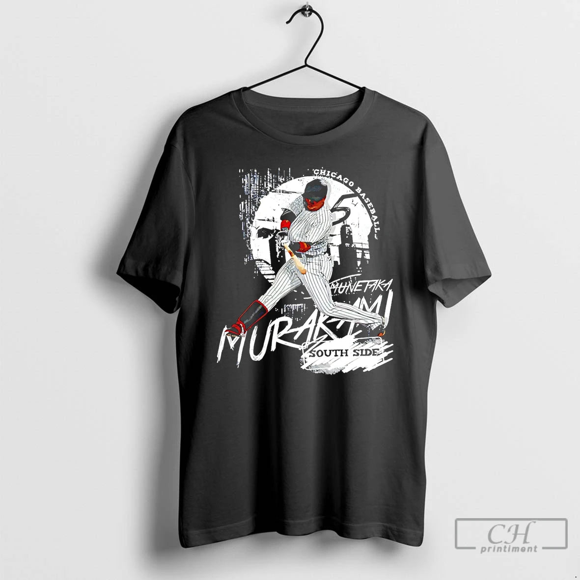 Premium Munetaka Murakami Chicago White Sox Skyline Graphic T-Shirts, Hoodie, Sweatshirt | DripVista.com
