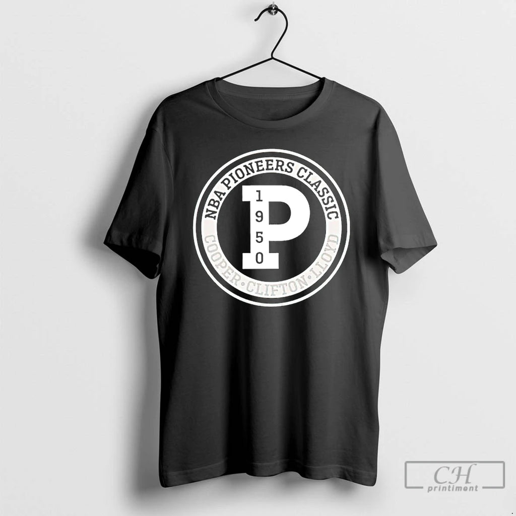 Premium Nba Pioneers Classic Cooper Clifton Lloyd 1950 T-Shirts, Hoodie, Sweatshirt | DripVista.com