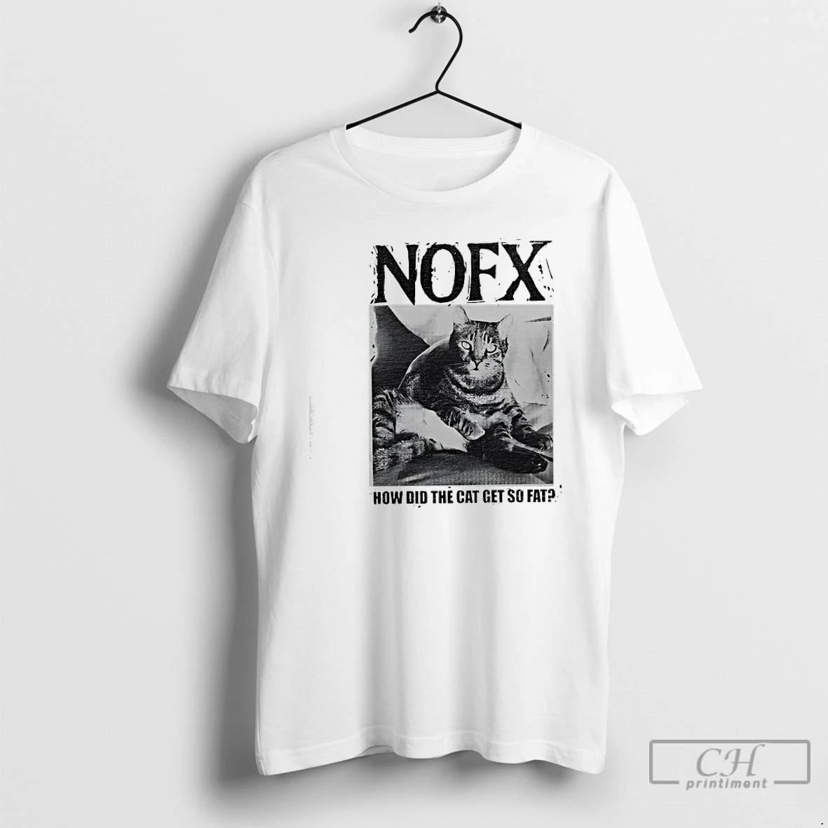 Premium Nofx How Did The Cat Get So Fat T-Shirts, Hoodie, Sweatshirt | DripVista.com