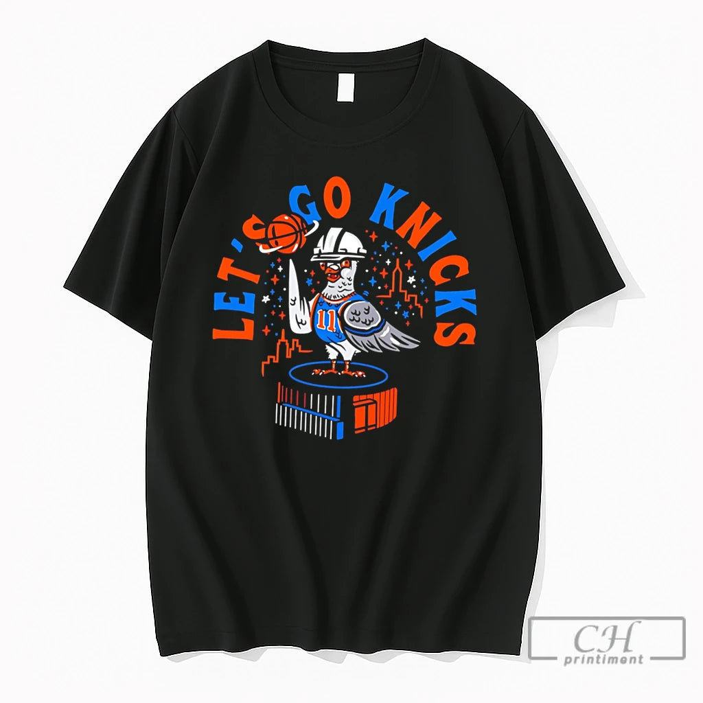 Premium Ny Knicks Lets Go Knicks The Garden Tee