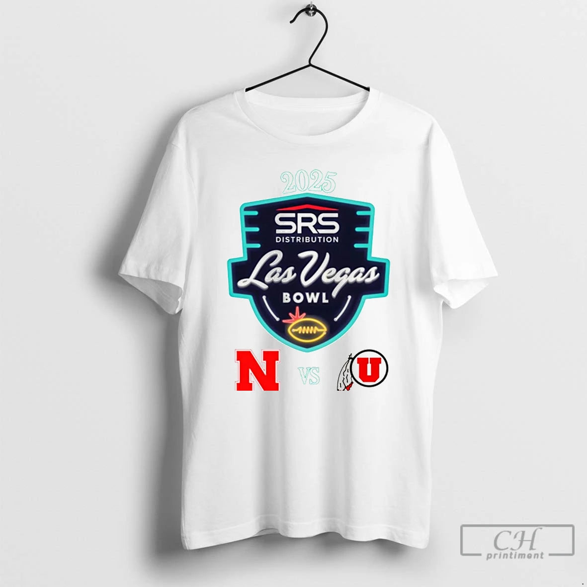 Premium Nebraska Cornhuskers Vs Utah Utes 2025 Las Vegas Bowl T-Shirts, Hoodie, Sweatshirt | DripVista.com