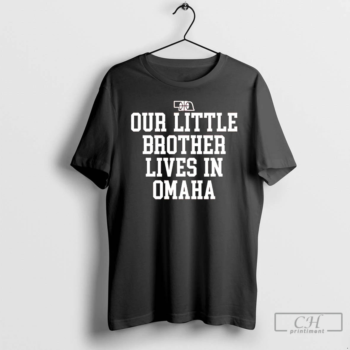 Premium Nebraska Rivalry Our Little Brother Lives In Omaha T-Shirts, Hoodie, Sweatshirt | DripVista.com