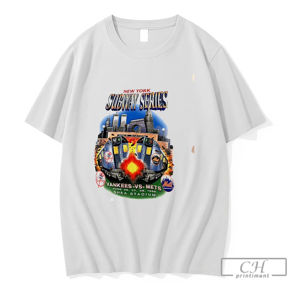 Premium New York Subway Series Yankees Vs Mets Tee