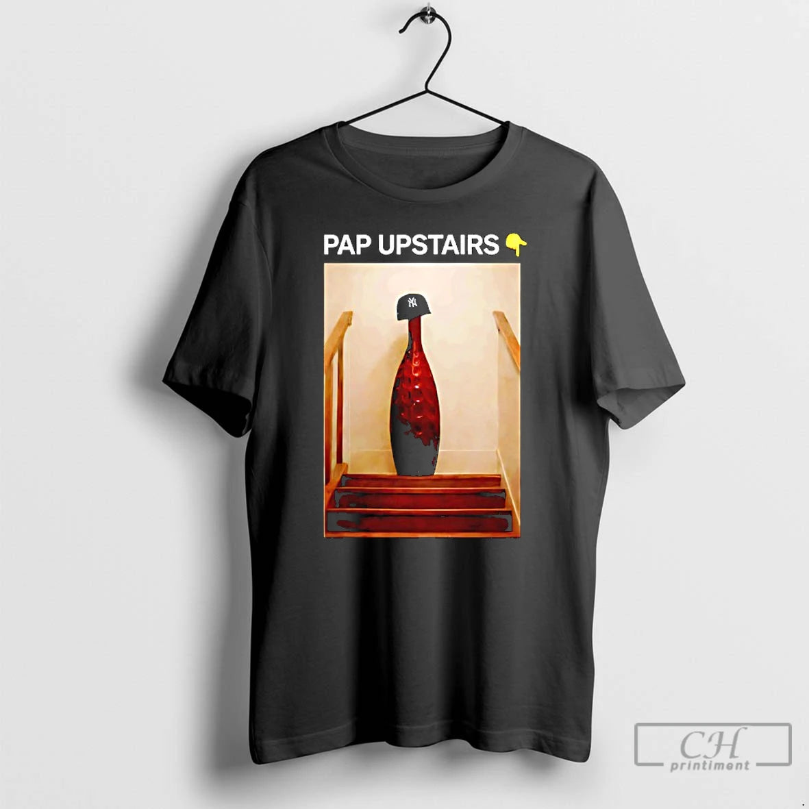 Premium New York Yankees Pap Upstairs Graphic T-Shirts, Hoodie, Sweatshirt | DripVista.com