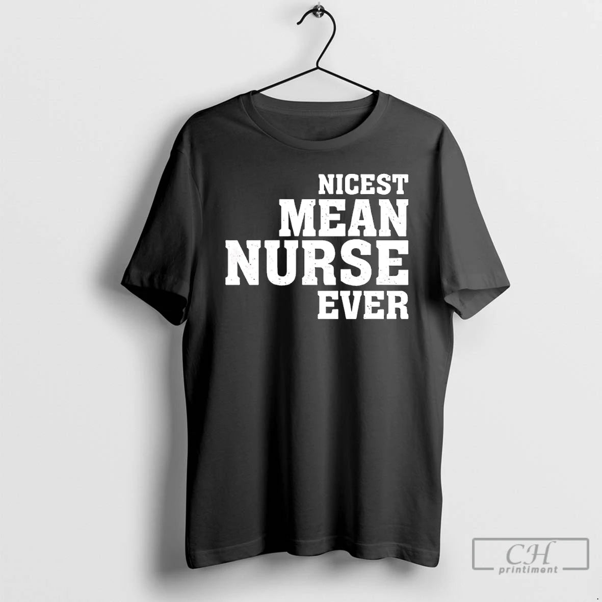 Premium Nicest Mean Nurse Ever T-Shirts, Hoodie, Sweatshirt | DripVista.com