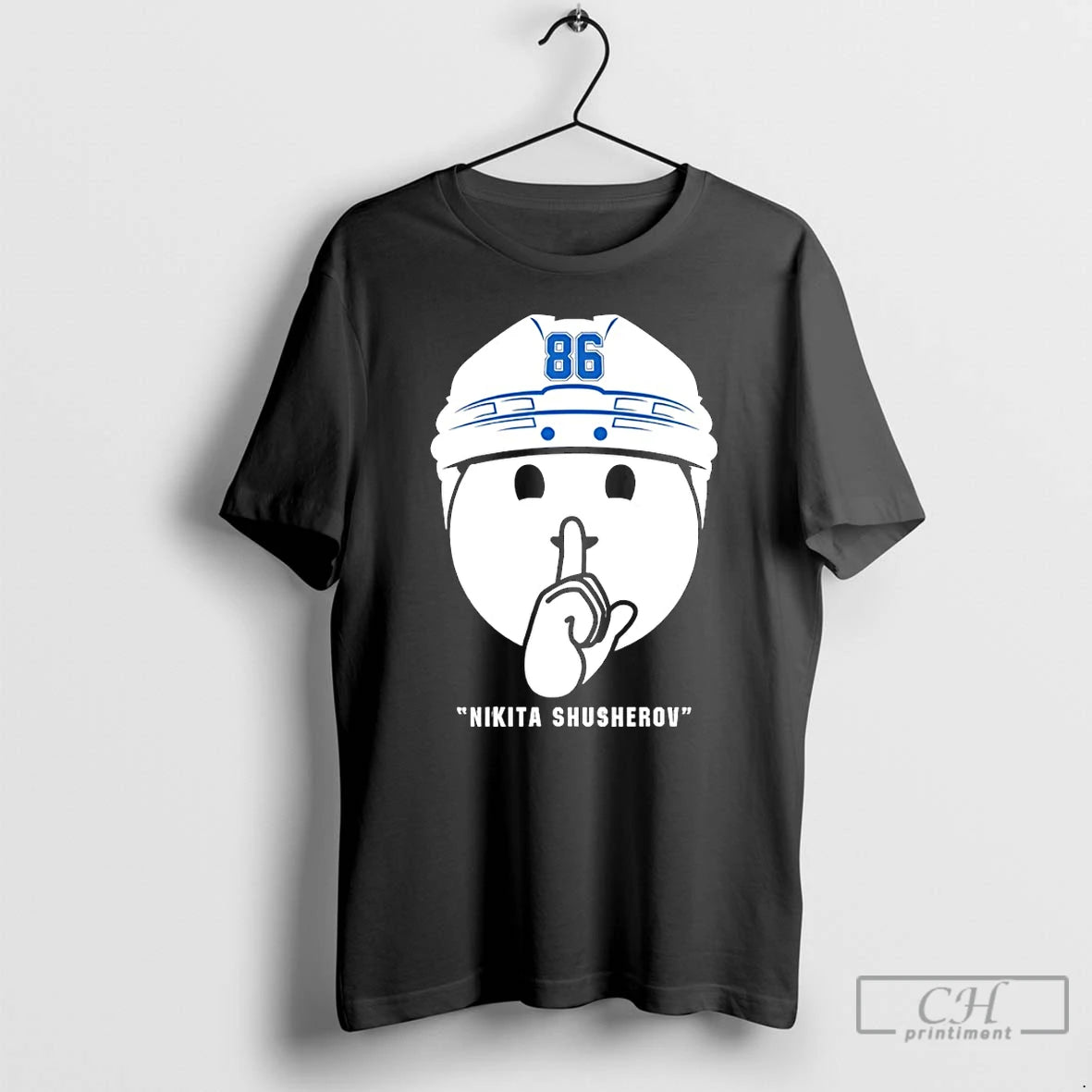Premium Nikita Kucherov 86 Tampa Bay Lightning Shhh Celly Nhl Hockey 2026 T Shirts Sweater Hoodie, Sweatshirt | DripVista.com