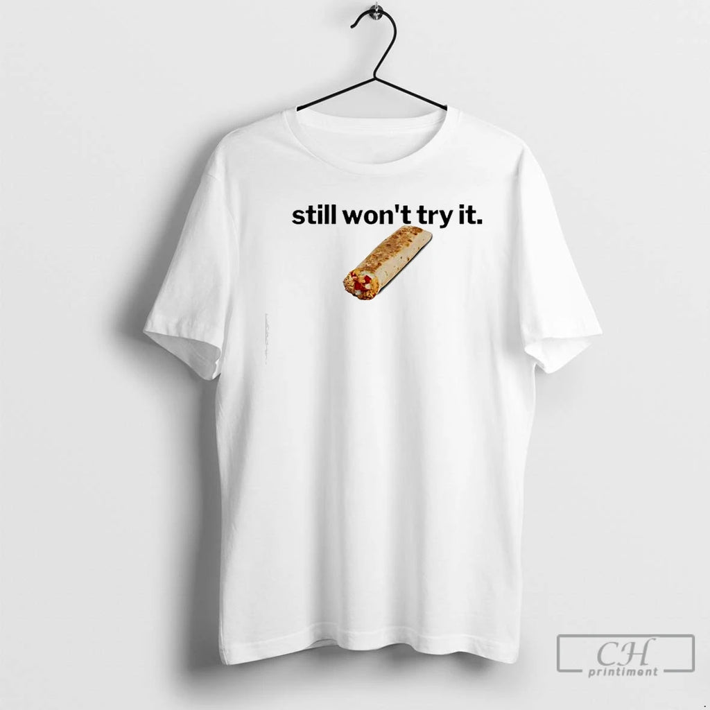 Premium Nikola Jokic Still Wont Try It Taco Bell T-Shirts, Hoodie, Sweatshirt | DripVista.com