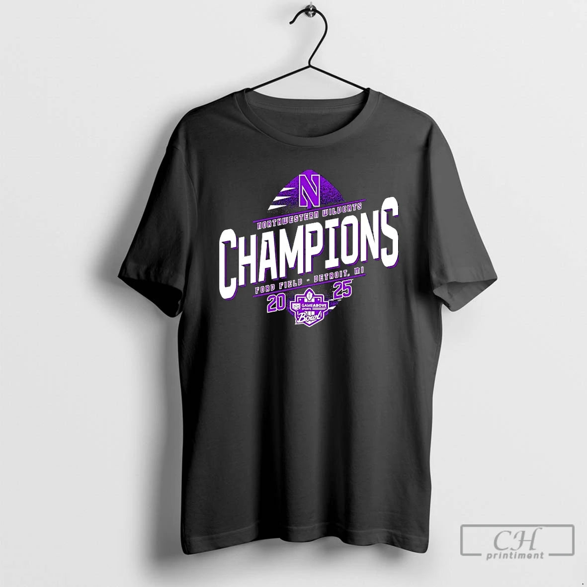 Premium Northwestern Wildcats 2025 Gameabove Sports Bowl Champions T-Shirts, Hoodie, Sweatshirt | DripVista.com