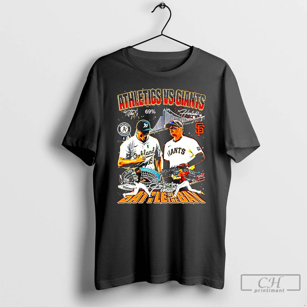 Premium Oakland Athletics Vs San Francisco Giants Final Battle Of The Bay T Shirts Sweater Hoodie, Sweatshirt | DripVista.com