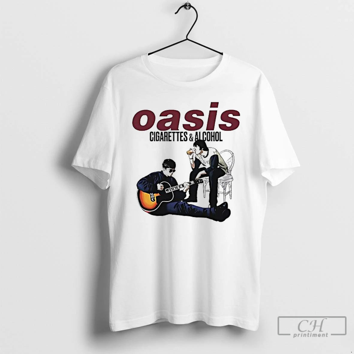 Premium Oasis Cigarettes And Alcohol T-Shirts, Hoodie, Sweatshirt | DripVista.com