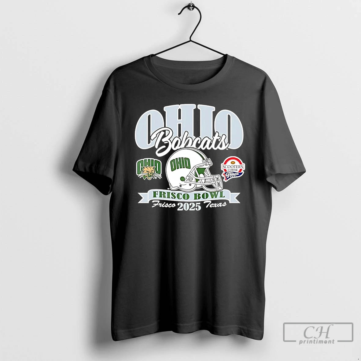 Premium Ohio Bobcats 2025 Frisco Bowl Texas T-Shirts, Hoodie, Sweatshirt | DripVista.com