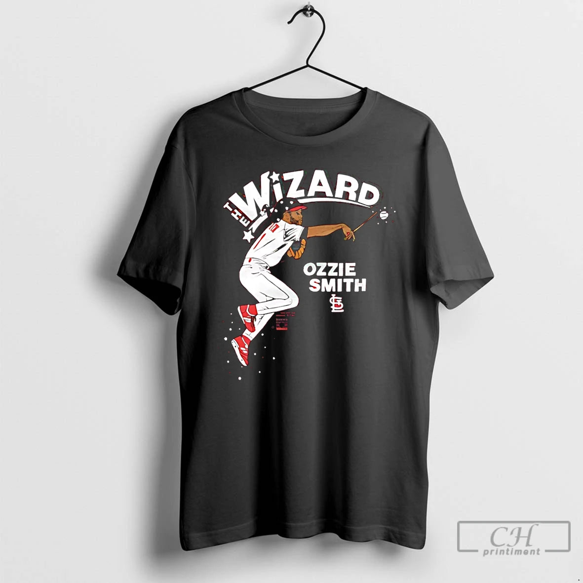 Premium Ozzie Smith The Wizard St Louis Superstar Caricature T-Shirts, Hoodie, Sweatshirt | DripVista.com