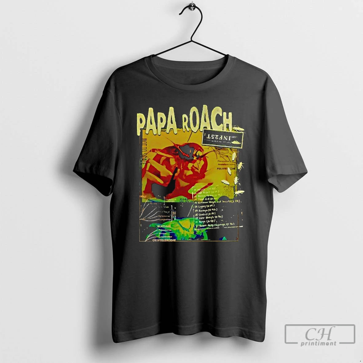 Premium Papa Roach Inf25t Scraps T-Shirts, Hoodie, Sweatshirt | DripVista.com
