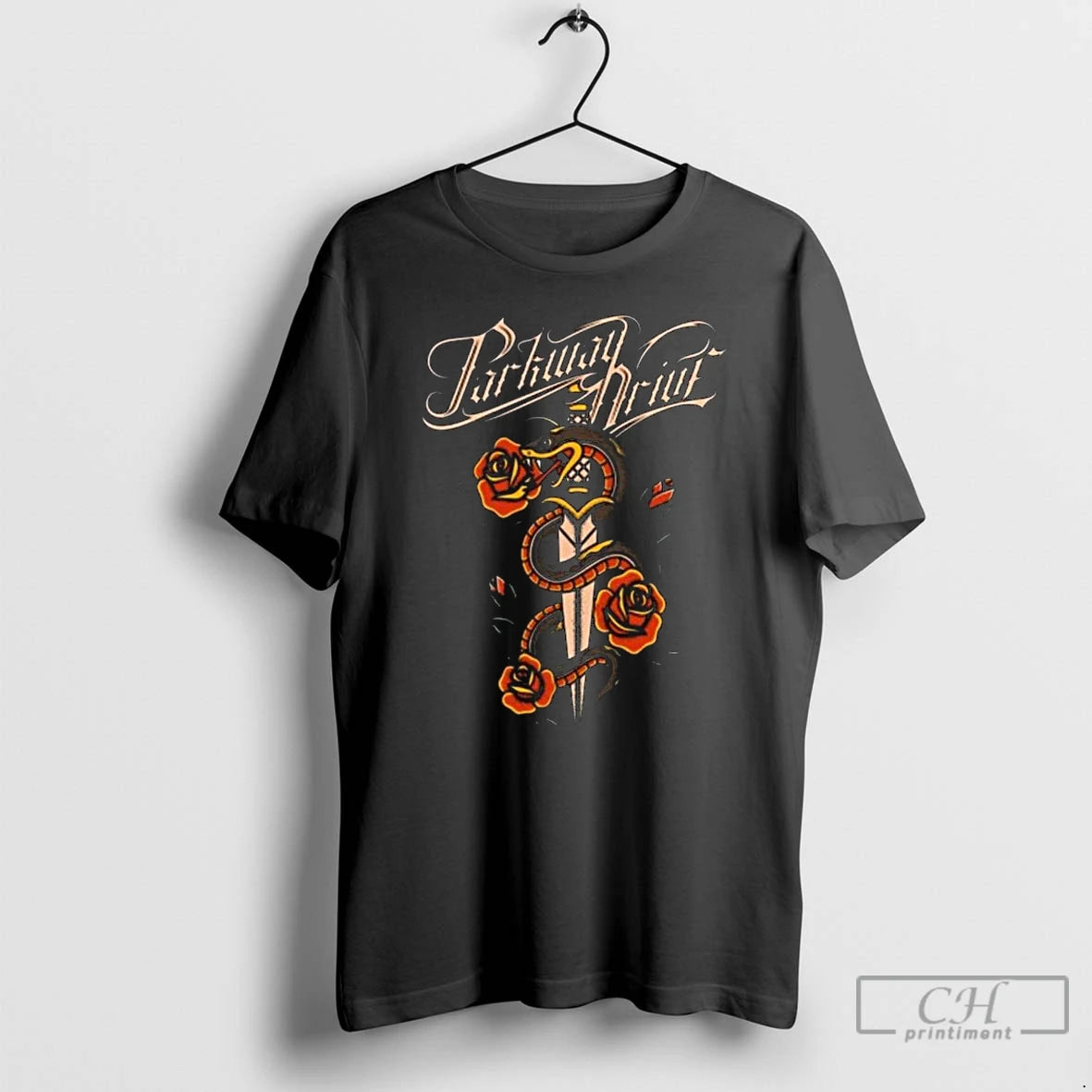 Premium Parkway Drive Snake Dagger T-Shirts, Hoodie, Sweatshirt | DripVista.com