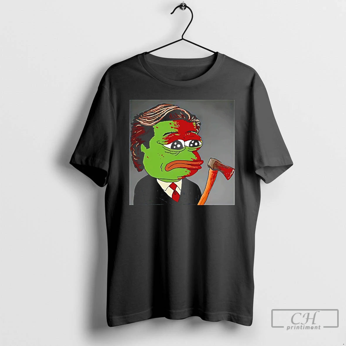 Premium Pepe The Frog Patrick Bateman T-Shirts, Hoodie, Sweatshirt | DripVista.com