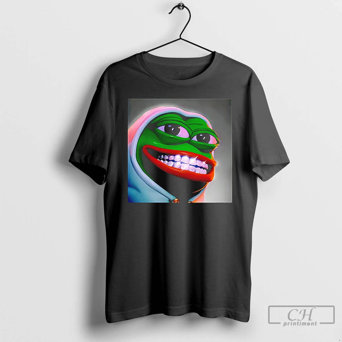 Premium Pepe The Frog Diamond Teeth T-Shirts, Hoodie, Sweatshirt | DripVista.com