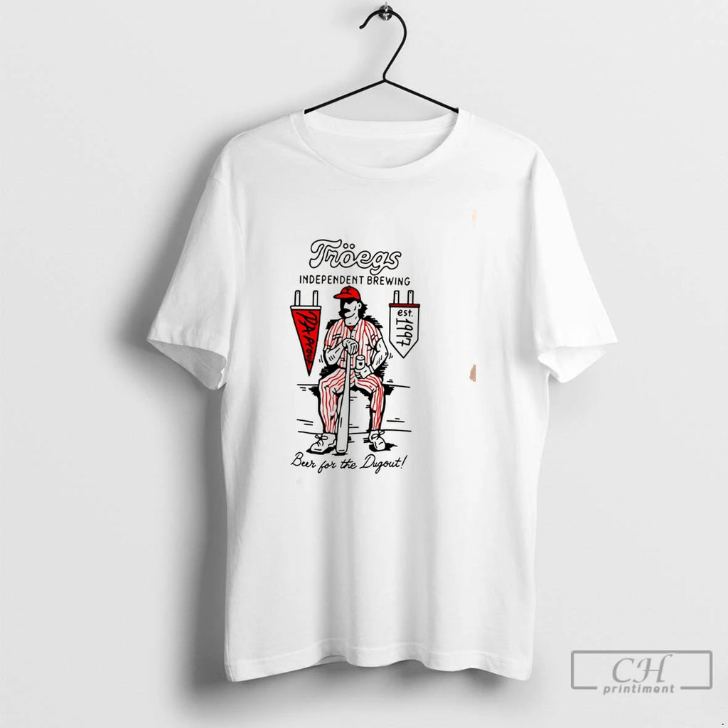 Premium Phillies Troegs Independent Brewing Paint Tee