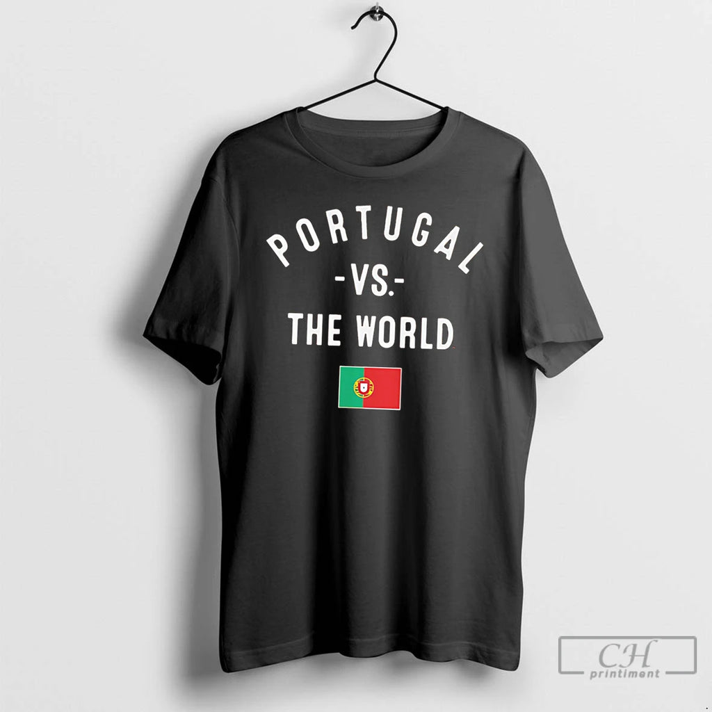 Premium Portugal Vs The World 2026 Flag Tee