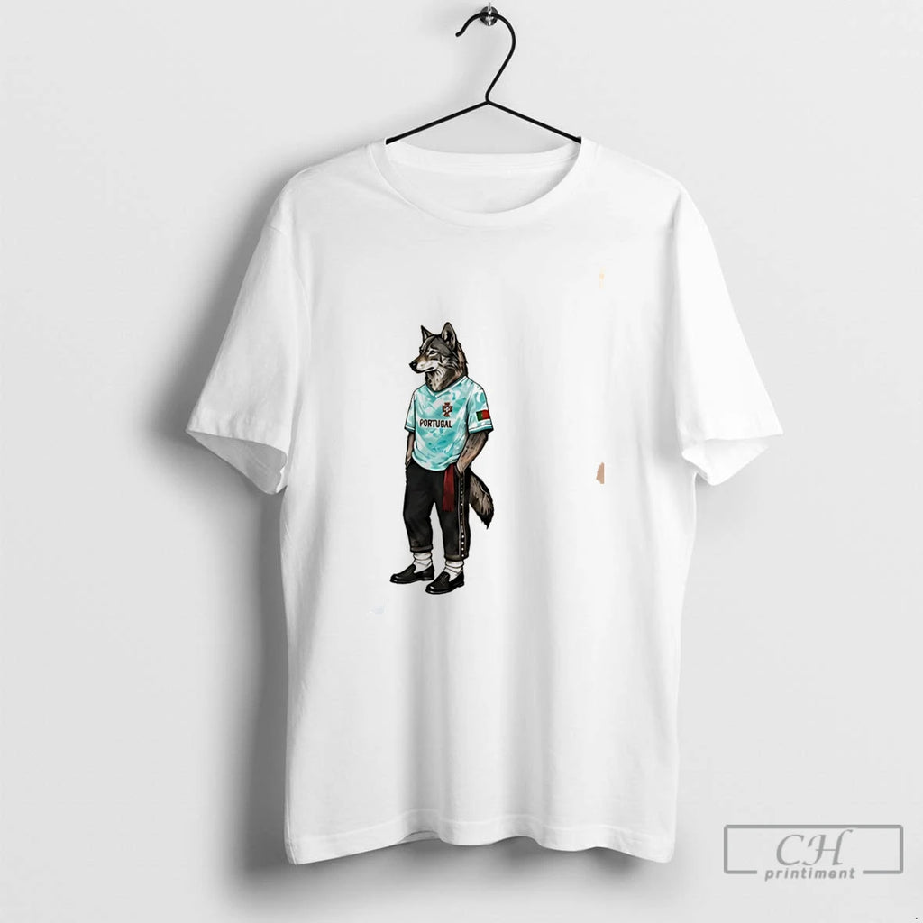 Premium Portugese Wolf World Cup 2026 Mascot Tee