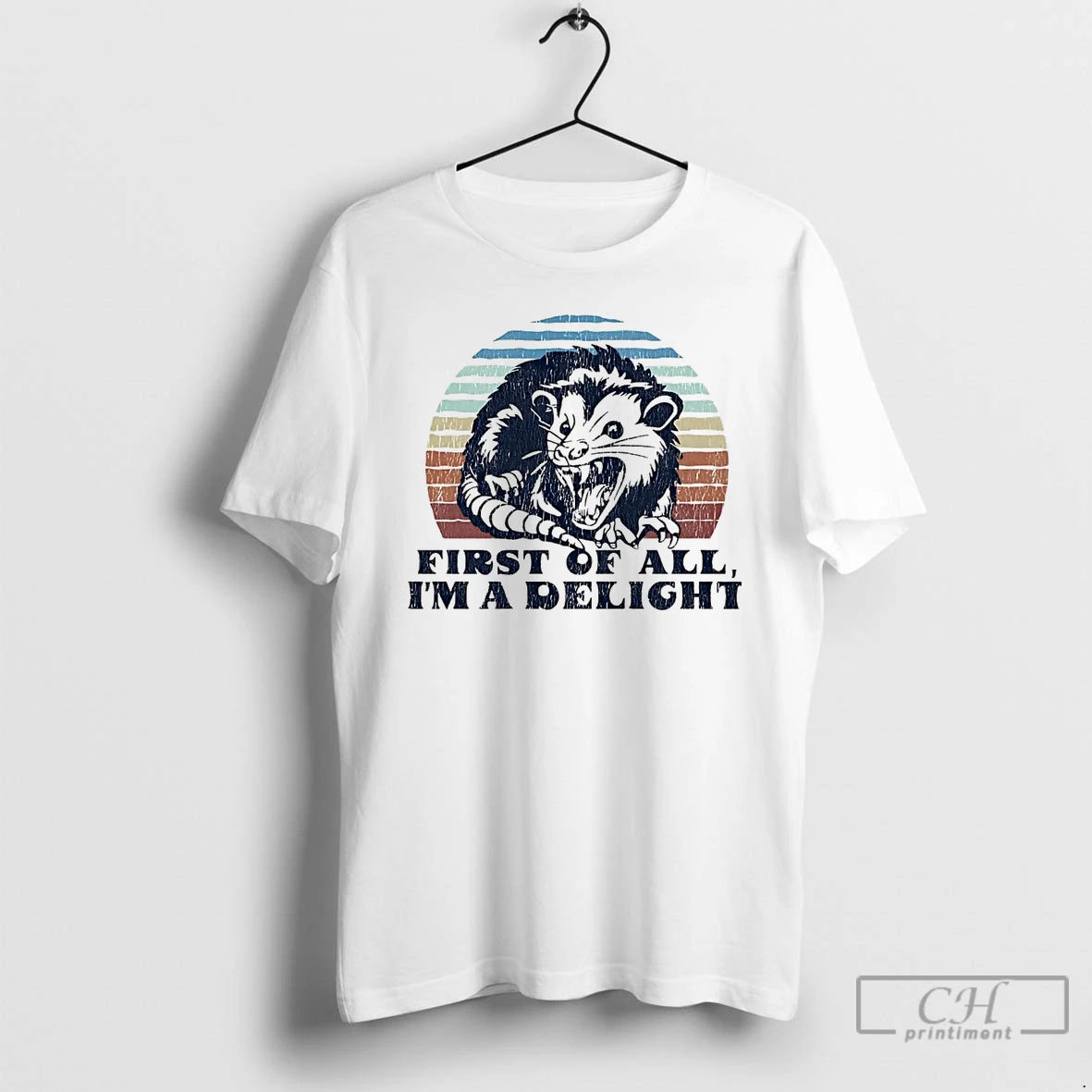 Premium Possum First Of All Im A Delight T-Shirts, Hoodie, Sweatshirt | DripVista.com