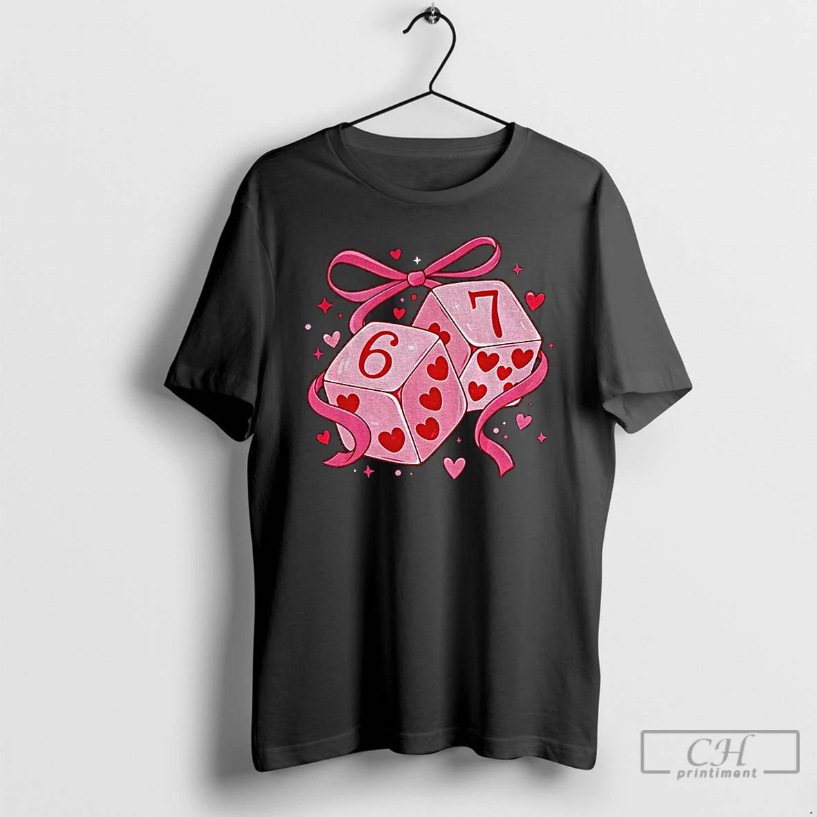 Premium Preppy 67 Valentine Six Seven Dice T-Shirts, Hoodie, Sweatshirt | DripVista.com