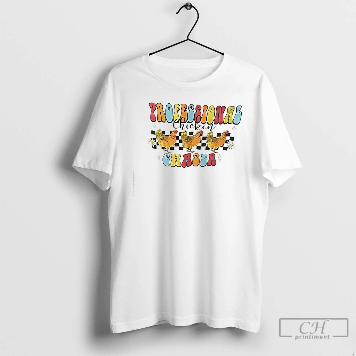 Premium Professional Chicken Chaser Graphic T-Shirts, Hoodie, Sweatshirt | DripVista.com