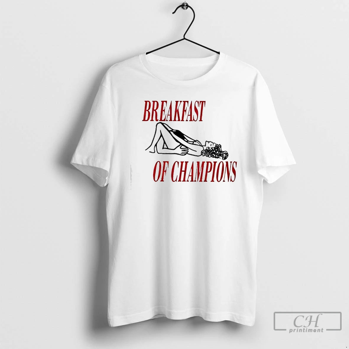 Premium Pussy Breakfast Of Champions T-Shirts, Hoodie, Sweatshirt | DripVista.com
