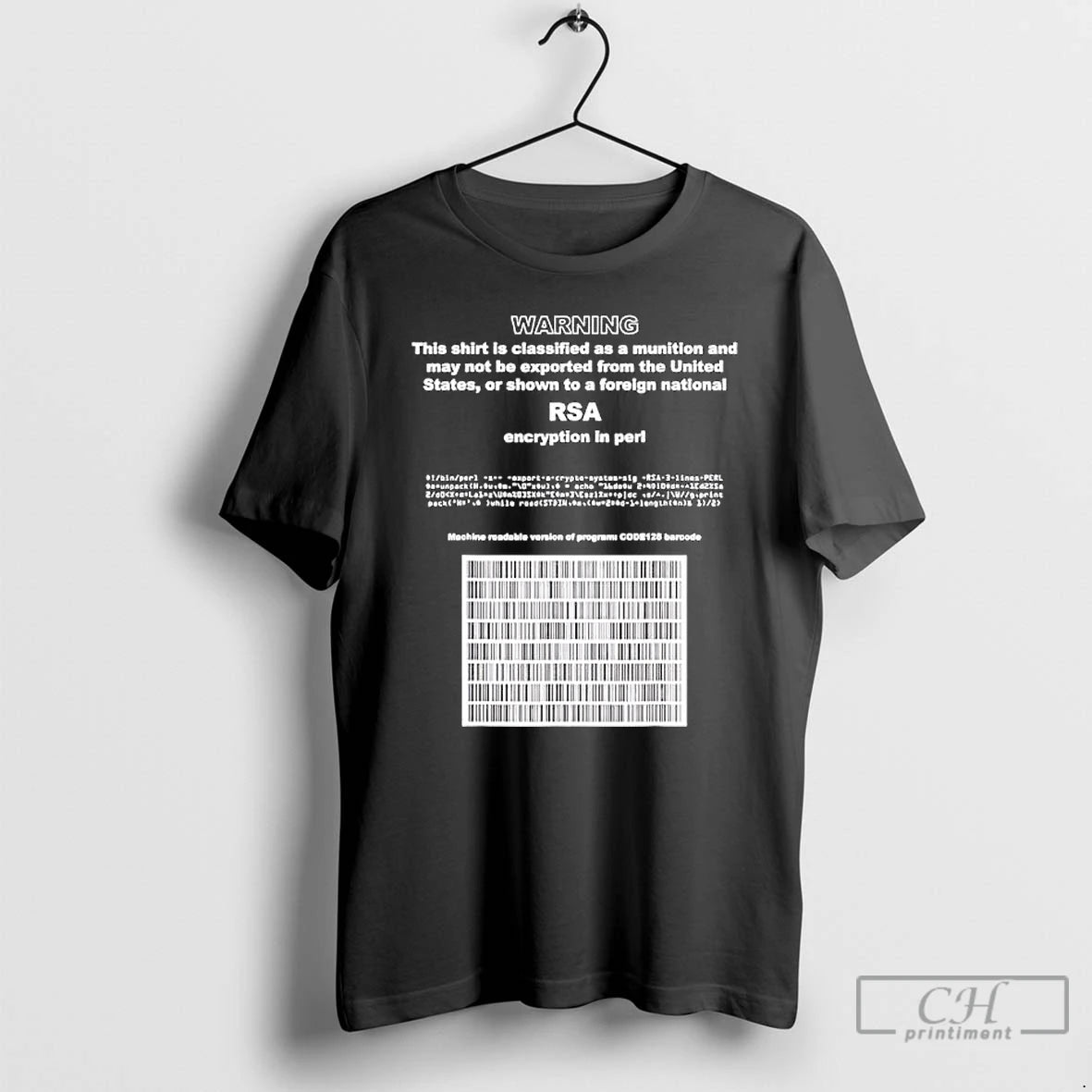 Premium Rsa Encryption In Perl Warning T-Shirts, Hoodie, Sweatshirt | DripVista.com