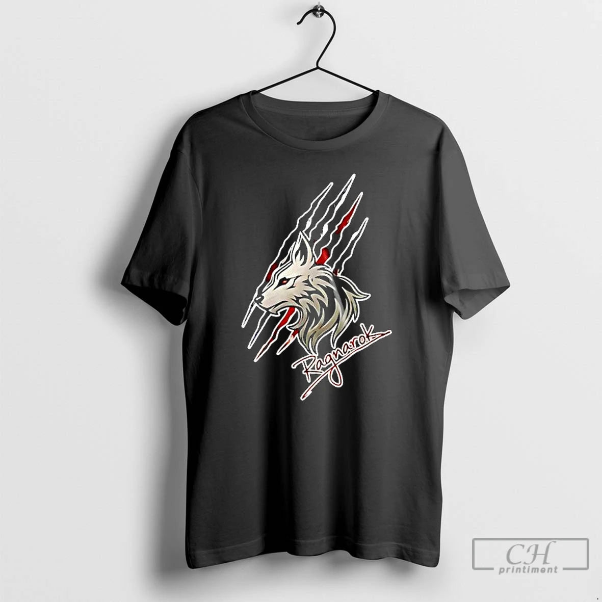 Premium Ragnarok Wolf Design Stylish T-Shirts, Hoodie, Sweatshirt | DripVista.com
