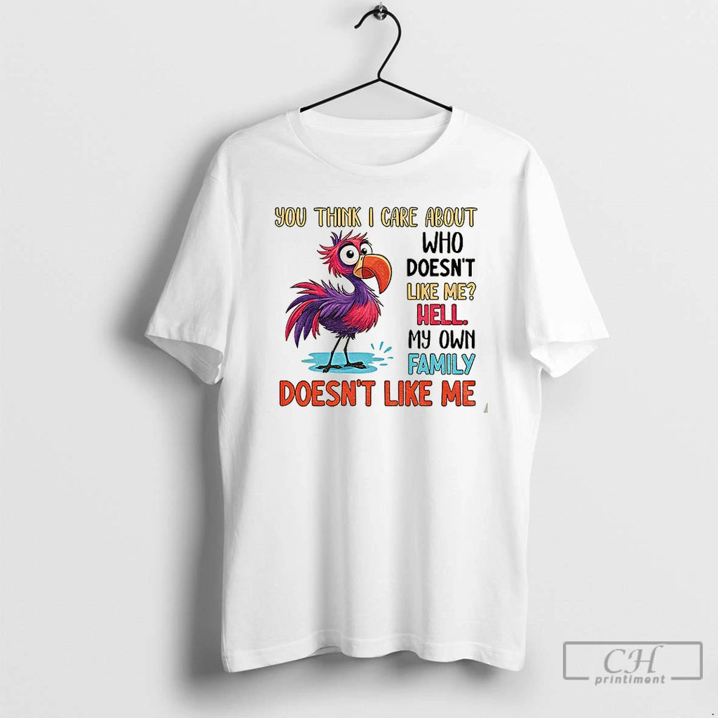 Premium Razzle You Think I Care About Who Doesnt Like Me Hell My Own Family T-Shirts, Hoodie, Sweatshirt | DripVista.com
