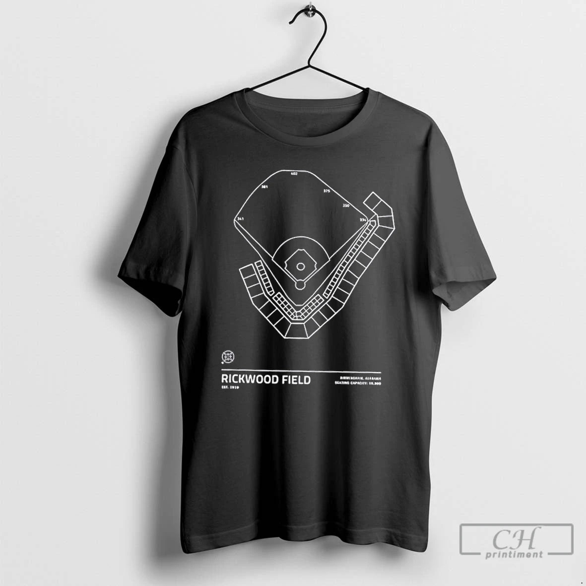 Premium Rickwood Field Stadium Collection Birmingham Alabama Seating Capacity 10800 T-Shirts, Hoodie, Sweatshirt