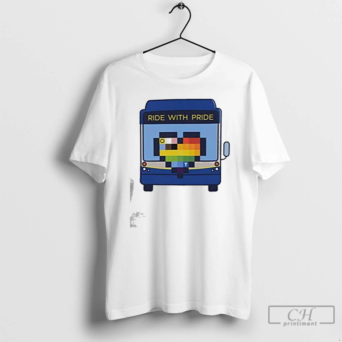 Premium Ride With Pride Bus Lgbtq T-Shirts, Hoodie, Sweatshirt | DripVista.com