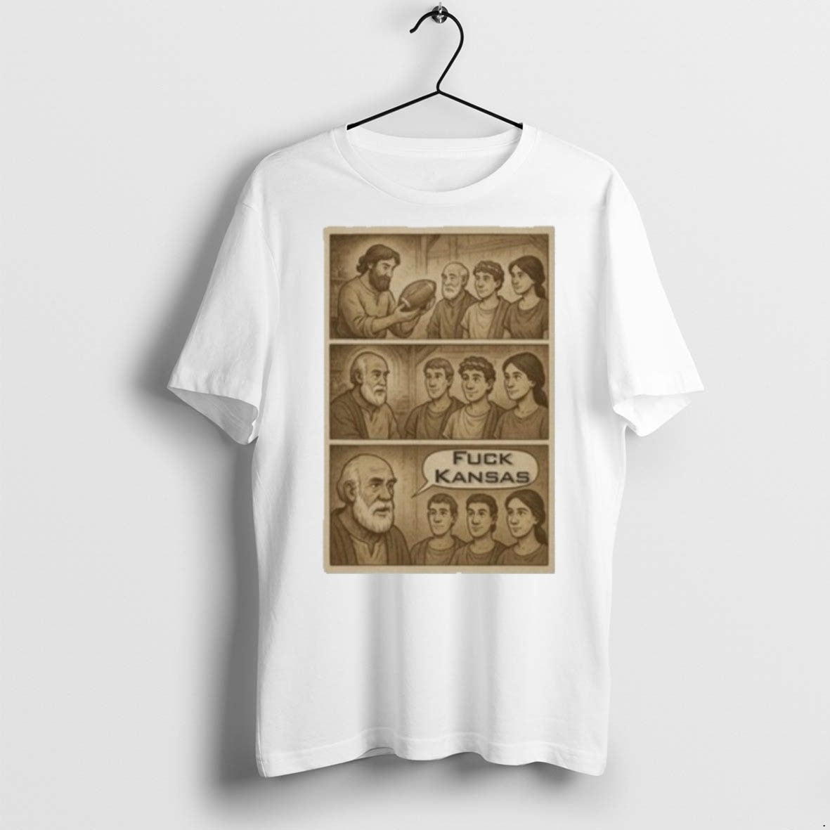 Premium Roman Empire Era Fuck Kansas Jayhawks T Shirts