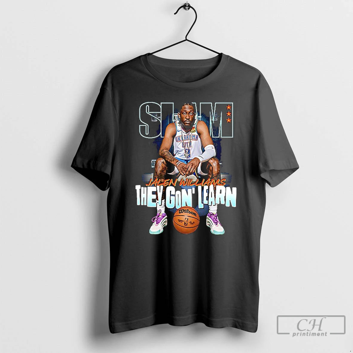 Premium Slam Jalen Williams They Gon Learn Oklahoma City Thunder Ceramic Ceramic And Classic Dad