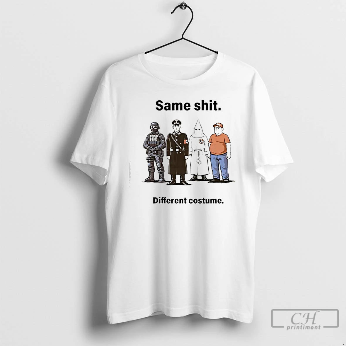 Premium Same Shit Different Costume Anti Trump T-Shirts, Hoodie, Sweatshirt | DripVista.com