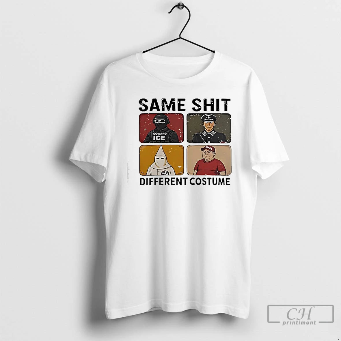 Premium Same Shit Different Costume Not Even Ice Supports Ice T-Shirts, Hoodie, Sweatshirt | DripVista.com