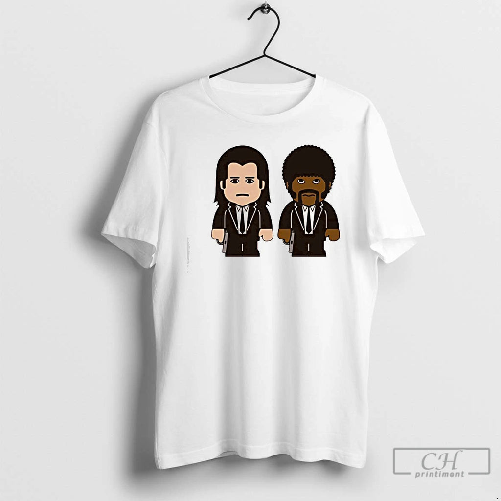 Premium Samuel L Jackson Wearing Pulp Fiction Jules And Vincent T-Shirts, Hoodie, Sweatshirt | DripVista.com